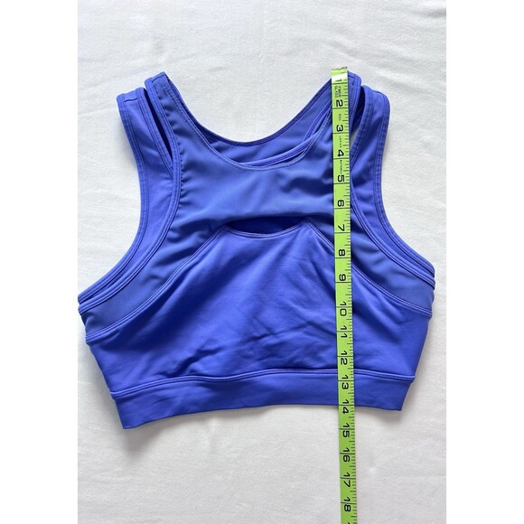 Calvin Klein Performance Quick Dry Womens‎ Small Work Out Exercise Bra Purple - Picture 3 of 7